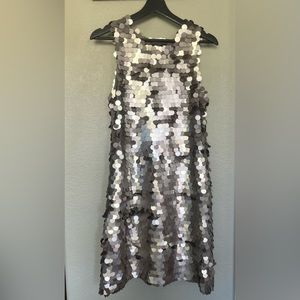 Rebecca B.  Shinny , sequins  dress